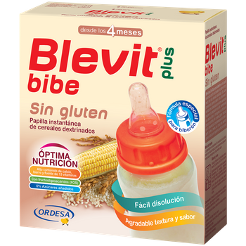 Blevit Papilla Plus Bibe Sin Gluten 600 Gr