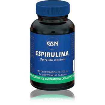 Espirulina 300 Mg 120 Comp Gsn