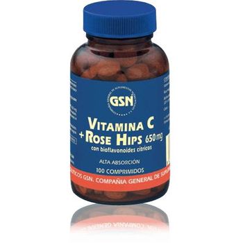 Vitamina C Rose Hisp 100 Comp Gsn