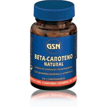 Betacaroteno Natural 50 Comp Gsn