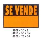 Cartel Se Vende 30x21-35x25