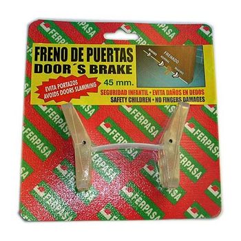 Freno puerta 120mm dorado