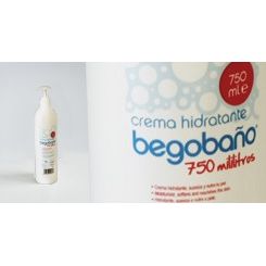 Crema Hidratante Begobaño 750 Ml Para Higiene Y Aseo Diario. Máxima Hidratación