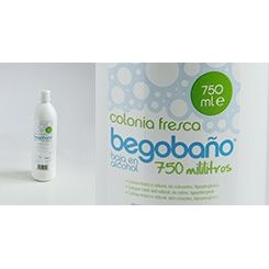 Colonia Fresca Begobaño 750 Ml Para Higiene Diaria Corporal