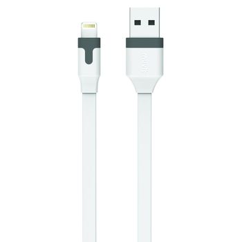 Muvit Cable Usb-lightning Mfi 2.4a 2m Blanco