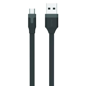 Muvit Cable Usb-microusb 2.4a2m Negro