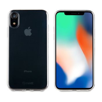 Muvit Funda Compatible Con Apple Iphone Xr + Protector Pantalla Vidrio Templado Plano