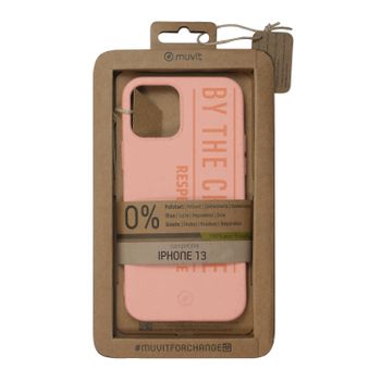 Muvit For Change Carcasa Bambootek Compatible Con Apple Iphone 13 Grafik Melocoton