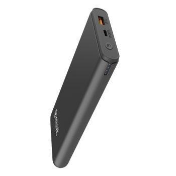 Muvit For Change Power Bank 10000 Mah Usb A 2,4a + Usb C / Output (usb A+tipo C) Negro