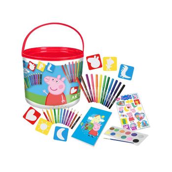 C Y P-gs-46-pg Peppa Pig Cubo De Actividades Set 46 Piezas, Multicolor (cyp Gs-46-pg)