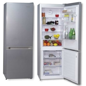 Frigorifico Combi Rommer Fcv406mf Inox 1.86x60 No Frost Clase Energetica F