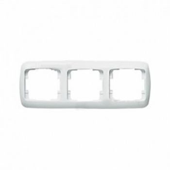 Marco 3 Elementos Básico Horizontal Blanco Alpino Niessen Arco 8273.1 Ba