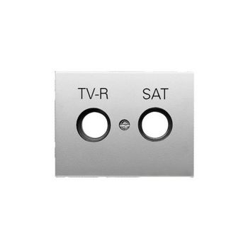 Tapa Para Toma R/tv-sat Blanco Niessen Olas 8450.1 Bl