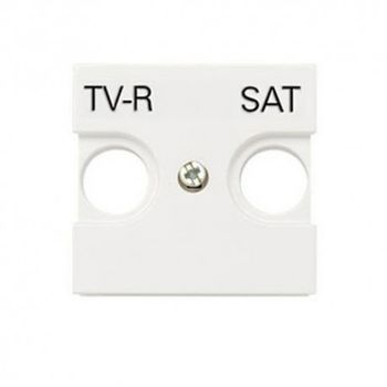 Tapa Toma Tv - Sat Blanco Niessen Zenit N2250.1 Bl