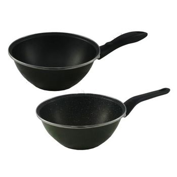 Sartén Wok Vitoria Aluminio Forjado Induccion Ø28 X 5,4 Cm San Ignacio con  Ofertas en Carrefour