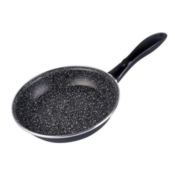 Cazo 16 cm Inducción, Aluminio Forjado, Antiadherente Piedra Ecológico sin  PFOA, Vitrocerámica, Wecook, Negro, , Granite