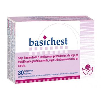 Basichest Soja E Isoflavonas Bioserum, 30 Cápsulas