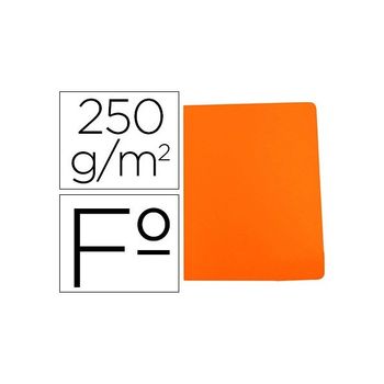 Subcarpeta Cartulina Gio Simple Intenso Folio Naranja 250g/m2 (pack De 50 Uds.)