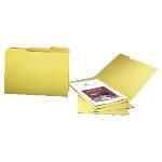 Ybarra Subcarpetas Caja 50 Ud Folio Cartulina Pestaña Izquierda Amarillo 400018736