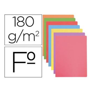 Subcarpeta Cartulina Gio Folio Colores Pasteles Surtidos 180 Gr/m2 Paquete D