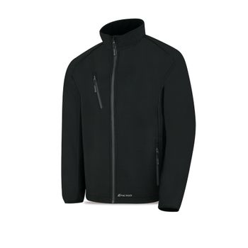 Chaqueta Softshell Triple Lamina Cuarzo Negro Marca Marca