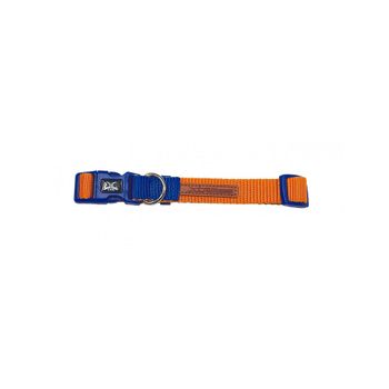 X-trm Doble Premium Collar Naranja-azul 20-30cm X 1cm