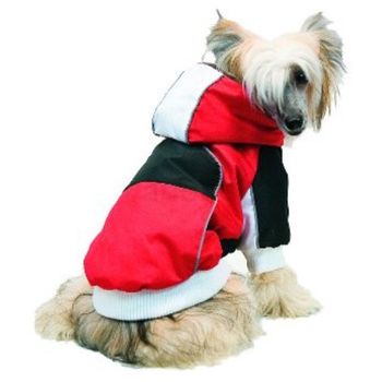 Anorak Snow Rojo Negro Y Blanco - 25 Cm