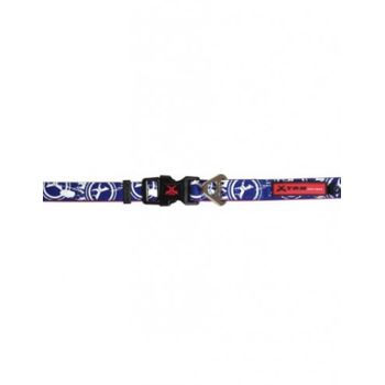 Collar X-trm Logo Azul 20mmx36-48cm