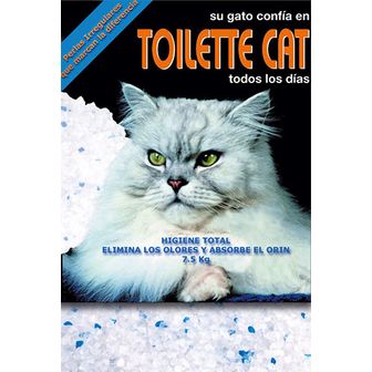 Arena Sílice Toilette Cat - 1,8 Kg