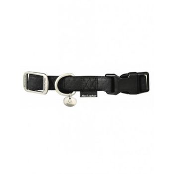 Collar Mac Leather Negro 10mm X 20-33cm