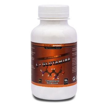L-glutamina 120 Cápsulas De 600 Mg Sotya