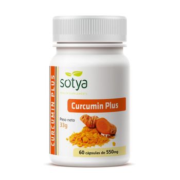 Curcumin Plus 60 Cápsulas De 550 Mg Sotya