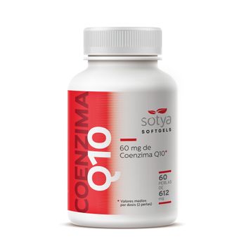 Coenzima Q10 60 Perlas De 612 Mg Sotya