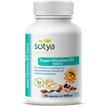 Sotya Súper Vitamina D3 90 Cápsulas