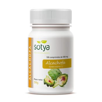 Alcachofa 100 Comprimidos De 500 Mg Sotya