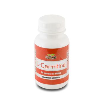 L-carnitina 90 Cápsulas 600 Mg Sotya