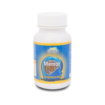 Memor Sot & Zinc 60 Cápsulas 750 Mg Sotya