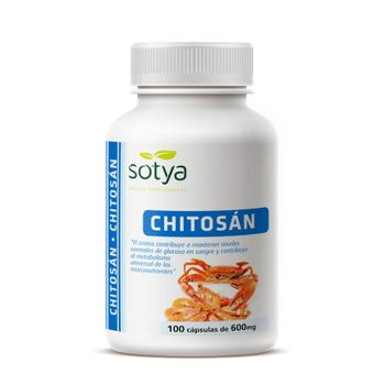 Chitosán 100 Cápsulas 600 Mg Sotya