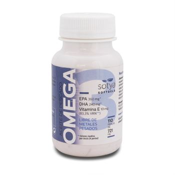 Aceite De Pescado Omega 3 110 Perlas 721 Mg Sotya