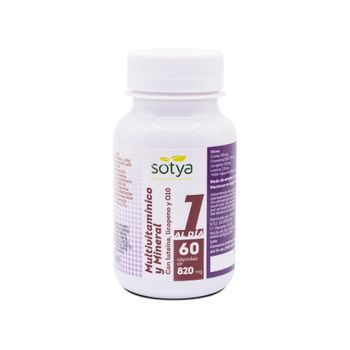 Multivitamínico Y Mineral 60 Cápsulas De 820 Mg Sotya