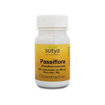 Pasiflora 100 Comprimidos 500 Mg Sotya