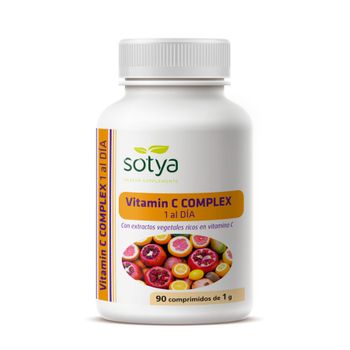 Vitamina C Complex 90 Comprimidos De 1 G Sotya