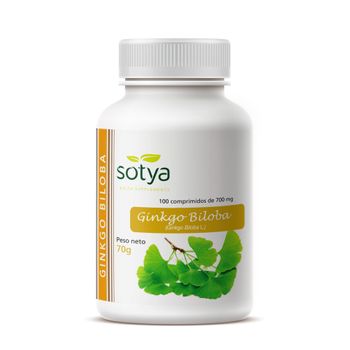 Ginkgo Biloba 100 Comprimidos De 700 Mg Sotya