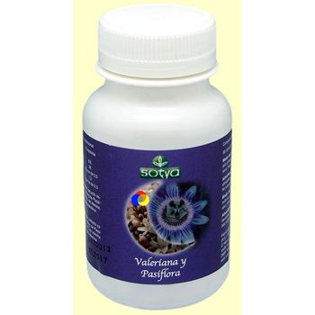 Pasiflora Y Valeriana 450 Mg Sotya, 90 Cápsulas