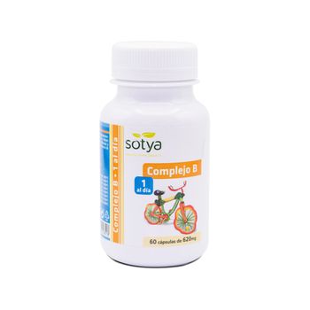 Complejo B 60 Cápsulas Vegetales De 620 Mg Sotya