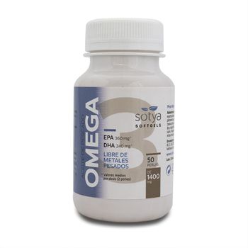 Aceite De Pescado Omega 3 50 Perlas 1400 Mg Sotya