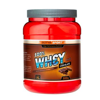 Sport Proteína Whey 100% Chocolate 500 Gr Sotya