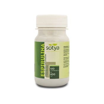 Espirulina 100 Comprimidos 400 Mg Sotya