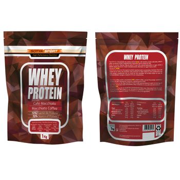 Sport Whey Protein Café Macchiato 1kg Doypack Sotya