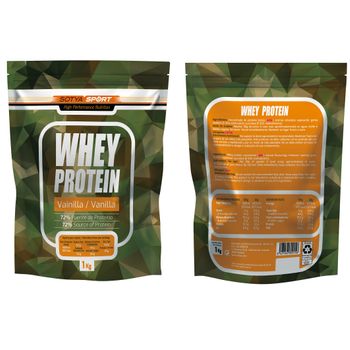 Sport Whey Protein Vainilla 1kg Doypack Sotya